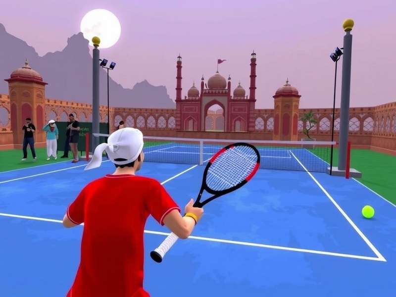 Varanasi Tennis Triumph Gameplay Screenshot